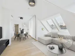 4-Zimmer-Dachgeschosswohnung mit 66 m² Terrassen &amp; Stiftsblick | Klosterneuburg
