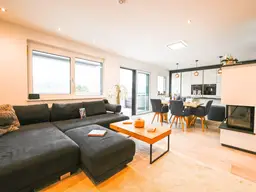 Sehr geschmackvolle und überaus gemütliche 90 m² 3 Zimmer-Penthouse-Wohnung in Mils