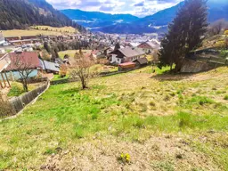 Sonniges Baugrundstück in Hanglage mit Panoramablick über Murau. - Großes Baupotential.