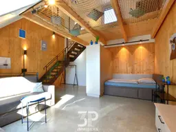 LINZ Zentrum: Dachgeschosswohnung mit Dachterrasse und Eigengarten