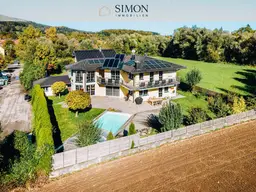 Exklusive Villa mit Pool und Traumgarten – Wohnen mit Blick auf den Untersberg