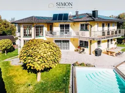 Familydream - Exklusives Einfamilienhaus mit Pool und Untersbergblick