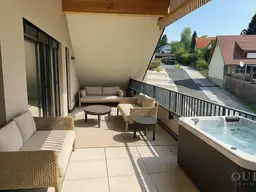 Exklusive Dachgeschosswohnung in Weinitzen bei Graz