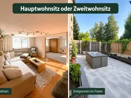Bregenz: Langen: Garten-Maisonette-Wohnung mit ca. 205 m², eigenem Eingang und großzügiger Terrasse – als Hauptwohnsitz oder Zweitwohnsitz nutzbar.