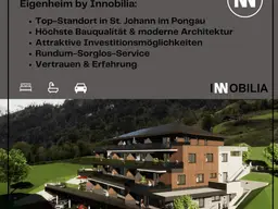 Penthaus in St. Johann, Top2 83,81m²; 48,27m² Terrasse und Fernsicht