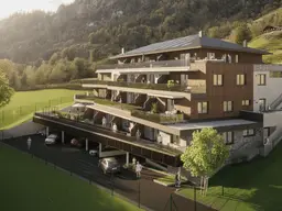 Penthaus Top 1, 107,15m² inkl. 86,73m² Terrasse mit Fernblick