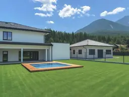 Ihr neues Zuhause mit beheizbarem Pool – stilvoll, nachhaltig, außergewöhnlich