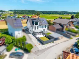Stilvoll Wohnen in St. Georgen – Exklusive Doppelhaushälfte mit Design-Akzenten
