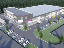 LANDWERK PARK - Vielseitig nutzbarer Neubau: Hallen-Büro Kombination 
