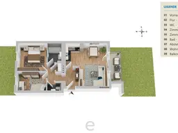 Altbau-Erdgeschosswohnung TOP 1 mit zwei Eigengärten, befristet vermietet, verfügbar ab Juni 2025!