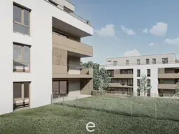 Wohnen am Farnholz - Wohnung 1.OG/TOP 3.6 mit großer Loggia/2 TGP inklusive