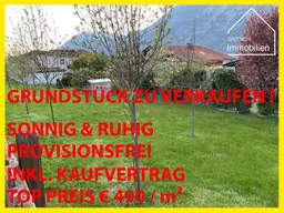 SCHNÄPPCHEN ! Sonniges Grundstück in BUCH - PROVISIONSFREI INKL. VERTRAGSKOSTEN