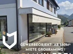 GEWERBEOBJEKT AB 580M² ZU PACHTEN !
