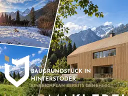 BAUGRUNDSTÜCK IN HINTERSTODER - TOP LAGE - EINREICHPLAN BEREITS GENEHMIGT