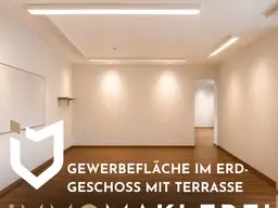 ATTRAKTIVE GEWERBEFLÄCHE IM ERDGESCHOSS MIT TERRASSE TERNBERG
