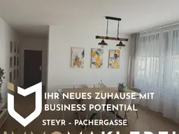 PREISREDUKTION! EIGENTUMSWOHNUNG IM HERZEN VON STEYR - PACHERGASSEIHR NEUES ZUHAUSE MIT BUSINESS POTENTIAL