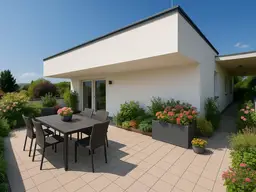 Schlüsselfertig: Sonnige Penthouse Wohnung mit großer Terrasse u. Parkplatz.