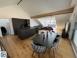 Exklusive Penthousewohnung direkt an der Fischach in Bergheim