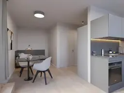 Lumis Living Deluxe Apartment mit Terrasse - All in Miete