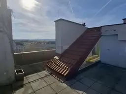 Ruhig gelegene Dachterrassen-Maisonette mit Fernblick - VIDEO verfügbar!