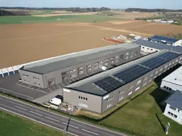 Gewerbeflächen (Büro, Produktionshalle u. Lager) 119m²
