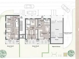 NEUBAU-W01: 3-Zimmer Gartenwohnung in Gisingen