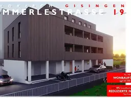 NEUBAU-W09: 2-Zimmer Wohnung in Traumlage in Gisingen