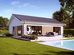 TOP MODERNE BUNGALOW IDEAL FÜR SINGLES PAARE FAMILIEN ODER ALS FERIENHÄUSER BEZUGSFERTIG MIT GARAGE! (Provisionsfrei)