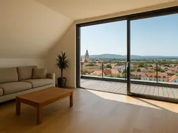 Exklusive Dachgeschosswohnung im Herzen von Korneuburg