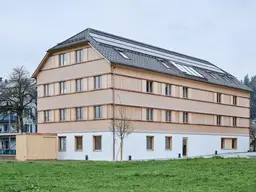 Moderne 3-Zimmer-Neubauwohnung mit Terrasse und herrlichem Abendpanorama in Lingenau