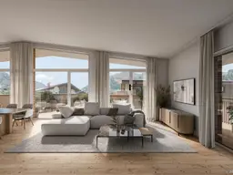 Gemütliche Dachgeschosswohnung mit zwei Zimmern und großzügigem Balkon