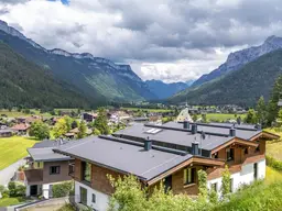 Modernes Chalet in Skiliftnähe mit Blick über Waidring