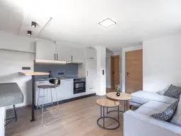 Helle 2-Zimmer-Wohnung mit großer Terrasse und Kaiserblick