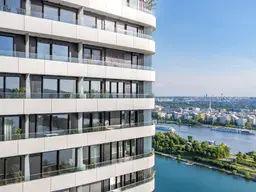 Exklusive Wohnung mit Panoramablick im höchsten Wohnturm Wiens
