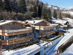 Neubau-Maisonette mit Bergblick
