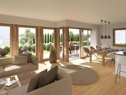 Exklusive Neubau-Gartenwohnung in Sonnenlage