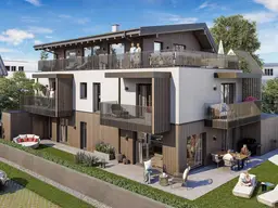 Stadtvilla Riedenburg | Top 3 | Penthouse mit Dachterrasse über zwei Etagen