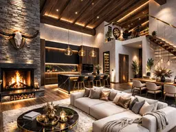 Luxuriöses Penthouse mit Dachterrasse, Sauna und Masterbereich
