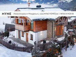 Ferienimmobilie im Miteigentum: Luxuriöses Chalet im Alpin-Chic mit Panoramablick in die Berge