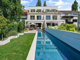 Moderne Doppelhaushälfte mit Pool, Sauna und großzügigem Raumkonzept