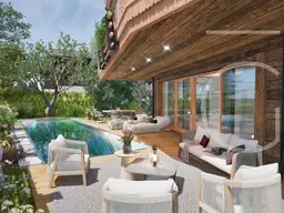 Zweitwohnsitz: Luxuriöse Gartenwohnung mit privaten Pool in Ski In/Ski Out Lage von Leogang!