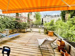 Rarität im Andräviertel - Stilaltbauwohnung mit XXL-Terrasse und Lift!