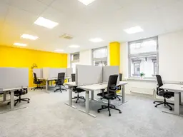 Flexibler Arbeitsplatz komplett serviciert, Erstbezug direkt am Bahnhof