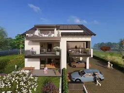 Ein Zuhause mit Perspektive: moderne, barrierefreie 3-Zimmer-Wohnung in Elixhausen mit sonnigem Balkon