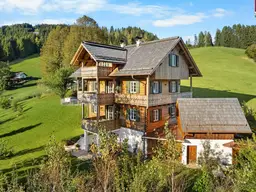 Stilvolles, neues Massiv-Holz-Chalet mit einzigartigem Charme &amp; Gästehaus