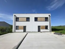 Erstbezug: Modernes Wohnen in stilvoller Doppelhaushälfte mit Garten und 2 Stellplätzen in 2100 Stetten, Niederösterreich!