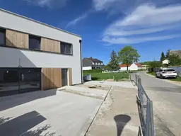 Tolle Doppelhaushälfte in Stetten - Erstbezug mit 105m², Garten &amp; 2 Stellplätzen