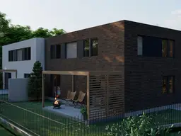 Traumhafte Doppelhaushälfte in Lassee - Erstbezug mit 132m², Terrasse &amp; 2 Stellplätzen für nur 448.000 €!
