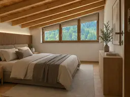 Stilvoll wohnen – Exklusiver Dachgeschoss-Erstbezug mit Bergpanorama