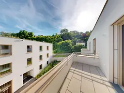 Wohnen in Krems: 2-Zimmer-Dachgeschoßwohnung mit sonnigem Balkon